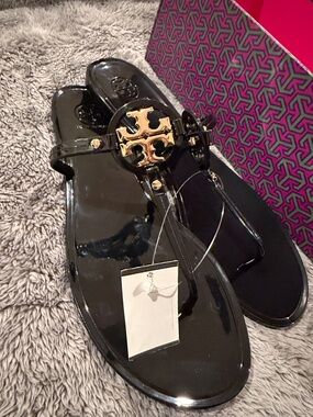 Tory Burch Pink and Purple Geometric Box